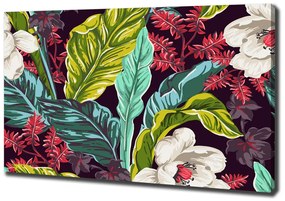 Tablou pe pânză canvas Flori tropicale