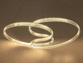 Lustra LED moderna design deosebit CHARMES 160A crom