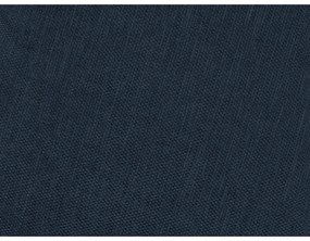 Colțar albastru închis extensibil/cu spațiu de depozitare (cu colț pe partea stângă/în formă de ”L”) Fuji – Bobochic Paris