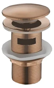 Mexen dop click-clack rotund cu preaplin, Roz-auriu - 79920-60