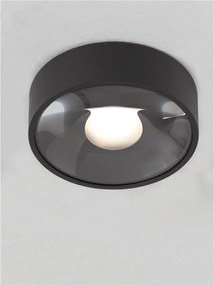 Plafoniera LED exterior moderna IP65 VISOR D-10cm
