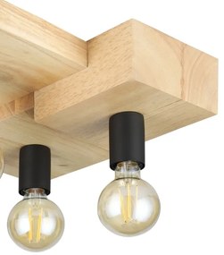 Plafonieră Eglo 43798 HALKIN 4xE27/40W/230V