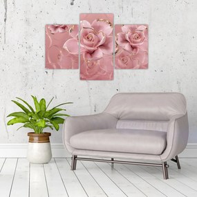 Tablou - Decor floral (90x60 cm)