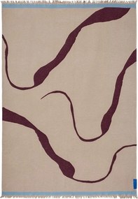 Pătură bej 130x175 cm Studio – Mette Ditmer Denmark