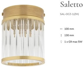 Spot, Plafoniera deosebita design LUX realizat manual SALETTO