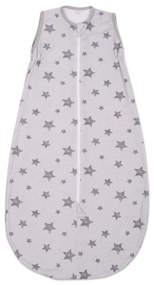 Sac dormit copii de vara 0-18 luni Kidizi Galaxy Grey, 80 cm, 0.5 tog