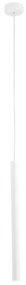 Pendul LED tubular stil minimalist ETNA alb