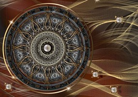 Fototapet - Mandala (152,5x104 cm), în 8 de alte dimensiuni noi