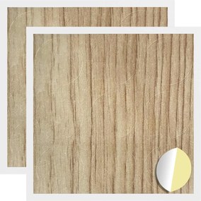 vidaXL Copertă autocolantă pentru șuruburi 2 pcs Stejar Artizanal