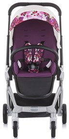 Carucior Chipolino Emotion 3 in 1 white flowers