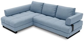 Coltar extensibil Clinton 5 locuri stofa L242