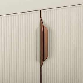 Set de mobilier de baie cu lavoar Astor 60 cm Beige