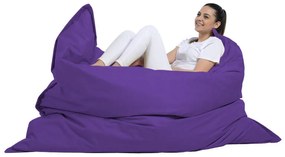 Fotoliu puf pentru grădină Giant Cushion 140x180 - Purple
