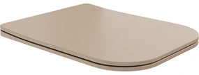 Mexen Teo scaun cu închidere lentă slim, duroplast, cappuccino mat - 39840064