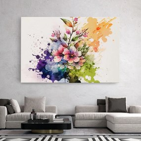 Tablou Canvas, 20x30cm, Dormitor si Living, Peisaje, Primavara, Color Mix Spring