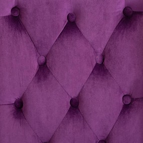 Scaun de sufragerie, violet, catifea 1, Violet