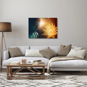 Tablou pe sticlă - Pace (70x50 cm)