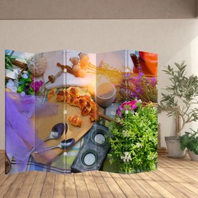 Paravan - Picnic de vară (210x170 cm)