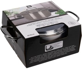 Cratiță din oțel inoxidabil EH , diametru 18 cm, diam. 18 cm