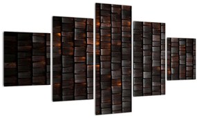 Tablou abstract modern (125x70 cm), în 40 de alte dimensiuni noi