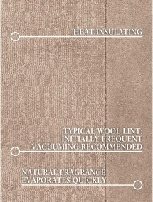 Covor bej țesut manual din amestesc de lână 80x150 cm Kari – Villeroy&amp;Boch