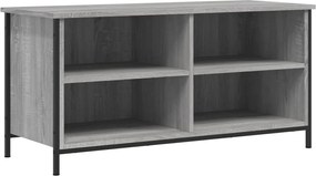 vidaXL Comodă TV, gri sonoma, 100x40x50 cm, lemn prelucrat