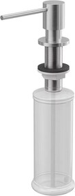 Dozator detergent Quadron Unique Lori finisaj inox periat