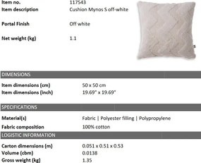 Perna decorativa design LUX Mynos S, 50x50cm