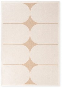 Covor pentru exterior și interior bej/fildeș 120x170 cm Duet Bowen – NORTHRUGS