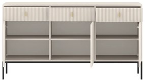 Comodă MAGIRA 3D3S, crem