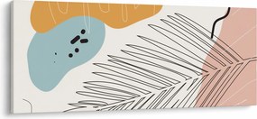 Tablou - Ilustrație de frunze (120x50 cm)