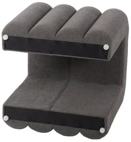 Taburet design gri TICA