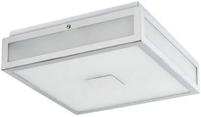 Plafoniera LED baie IP44 Zoya crom alb 40x40cm
