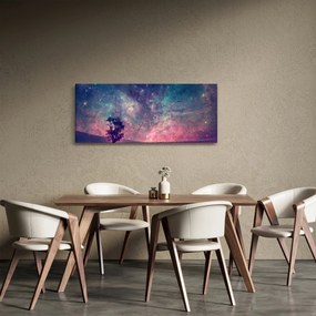 Tablou - Cer de noapte din alta dimensie (120x50 cm)