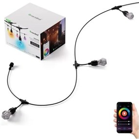 Nanoleaf NF084E00-20SLO LED RGBWIC Extindere Girlandă 20xLED 15m Wi-Fi IP65