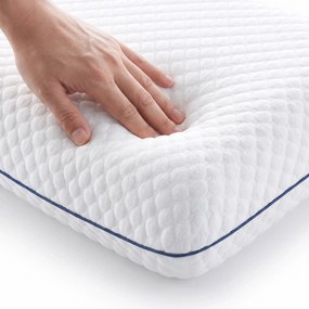 Perna ortopedica cervicala memory foam cu gel si ventilatie AERO-SAN Gel