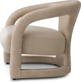 Fotoliu design LUX tapitat Voletta