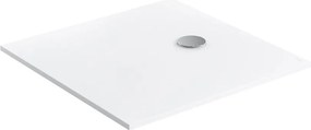 Cadita de dus compozit Omnires AquaPure M+ patrata alb mat 90x90 cm