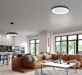 Lustra LED cu telecomanda design slim SANTANA TOP 68 CCT GO