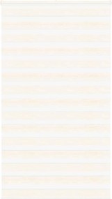 vidaXL Jaluzea tip zebra 130x200 cm lățime țesătură 125,9 cm poliester