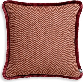 Perna design lux Kauai rosu S 50x50cm