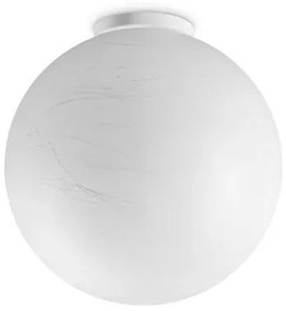 Plafonieră Ideal Lux CARTA 1xE27/25W/230V d. 30 cm alb