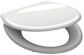 Schütte 82300-A - Capac WC alb cu SoftClose, din duroplast