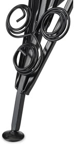 Suport de flori 47x43 cm negru