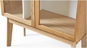 Vitrină Woodman Avon, alb