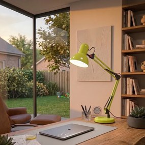 Lampă de masă ROMERO 1xE27/60W/230V verde Brilagi