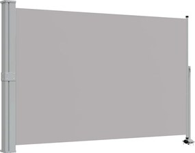 vidaXL Copertină laterală retractabilă de terasă, gri, 160 x 300 cm