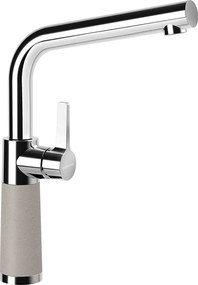 Baterie bucatarie Schock SC-540 Cristalite Concrete, aspect granit, cartus ceramic, gri beton