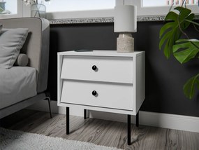 Set două noptiere Aurezzo 150 (alb). 1121821