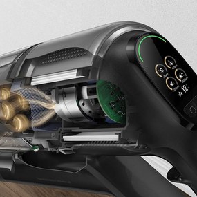 Aspirator fără fir Dreame Z30 AquaCycle VZV77B, 855W, 310AW, 150000 rpm, 3 trepte, 0.32/0.4/0.6 l, 90 min, HEPA H14, LED, Motor fără perii, Negru